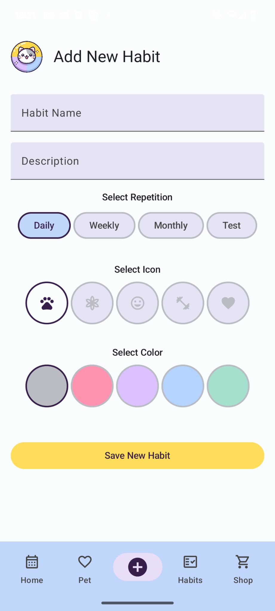 AddHabitScreen