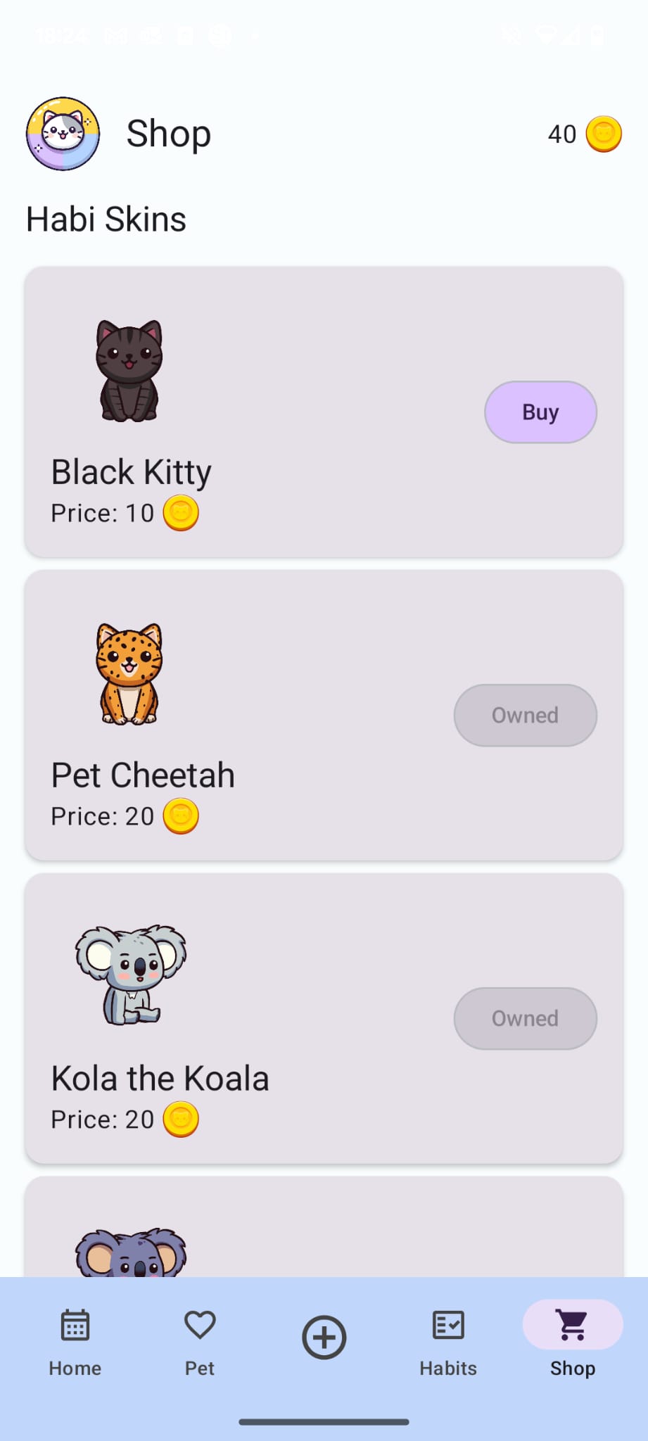 ShopScreen